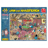 Jan van Haasteren Shooting Pool 1000 Palaa
