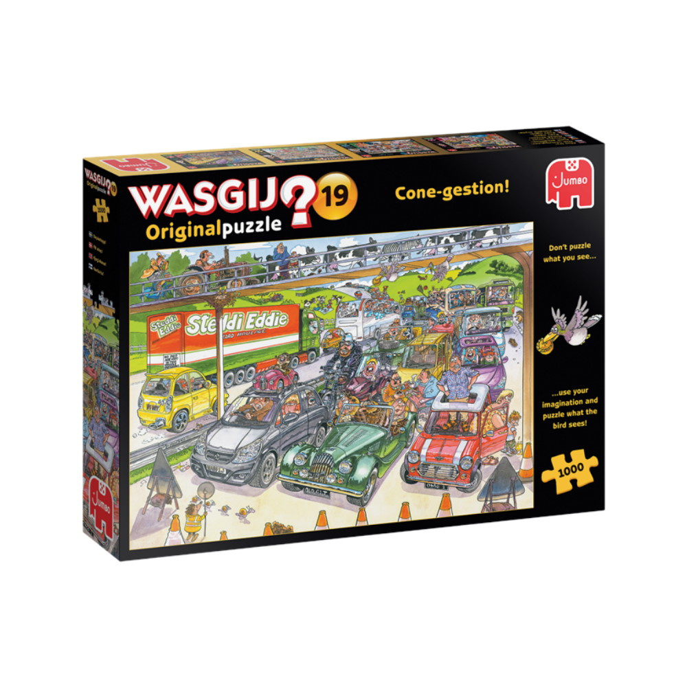 Wasgij? Original #19 - Cone-Gestion! 1000 Palaa