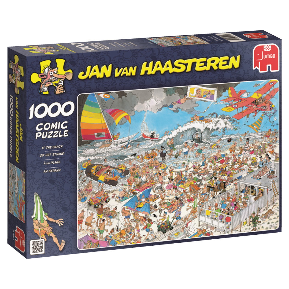 Jan van Haasteren - At The Beach 1000 Palaa