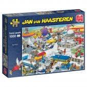 Jan van Haasteren - Busy Airport 1000 Palaa Jan van Haasteren - Busy Airport 1000 Palaa