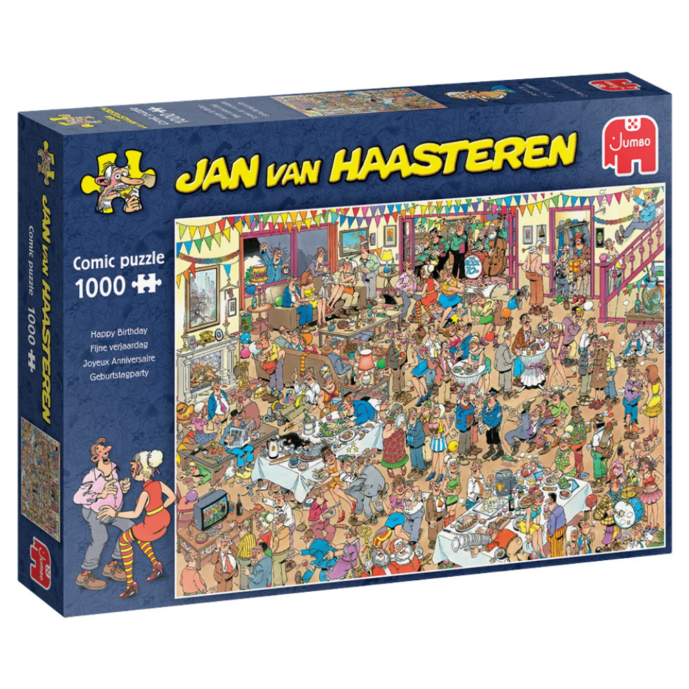 Jan van Haasteren - Happy birthday 1000 Palaa