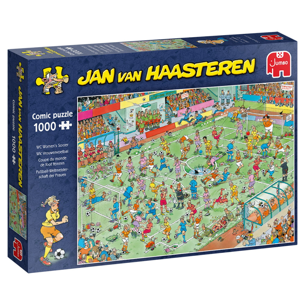 Jan van Haasteren - Womens Soccer 1000 Palaa