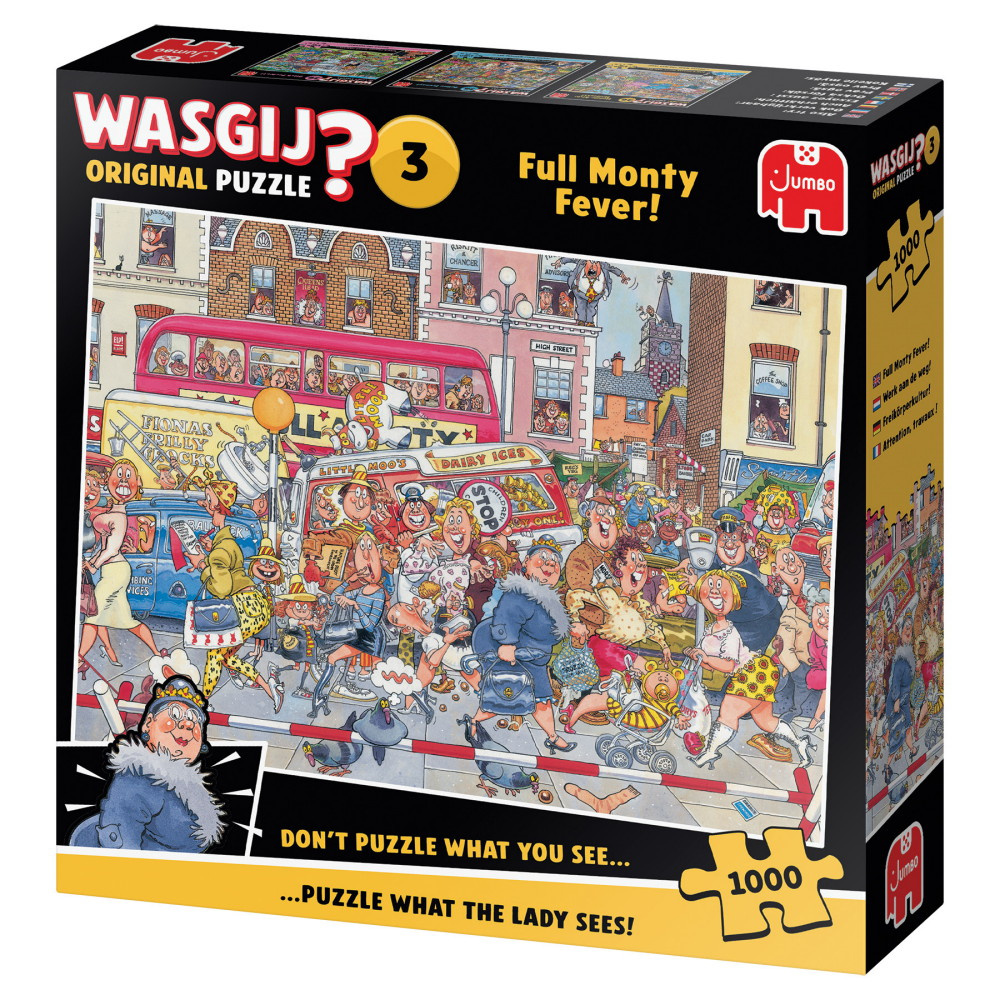 Wasgij? Original #3 - Full Monty Fever! - 1000 Palaa