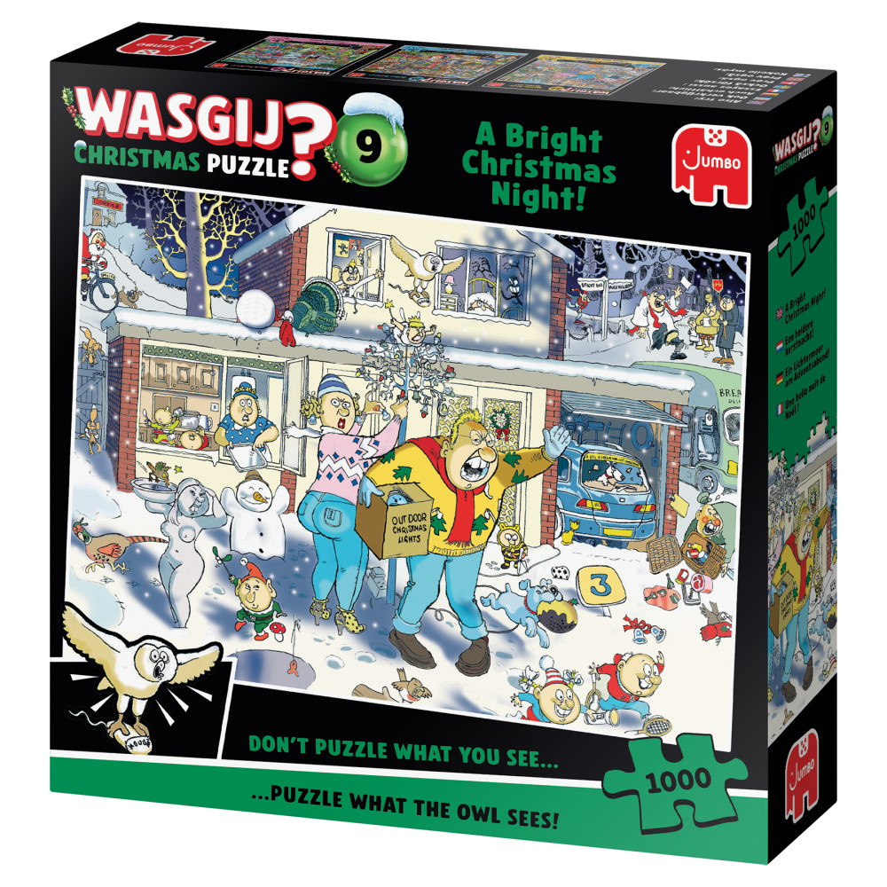 Wasgij? Christmas #9 - A Bright Christmas Night! 1000 Palaa