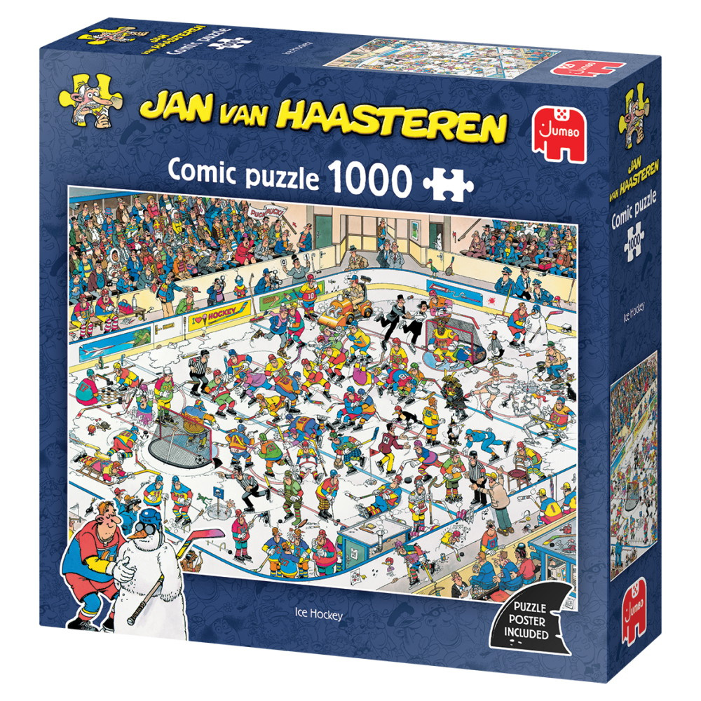Jan van Haasteren - Ice Hockey 1000 Palaa