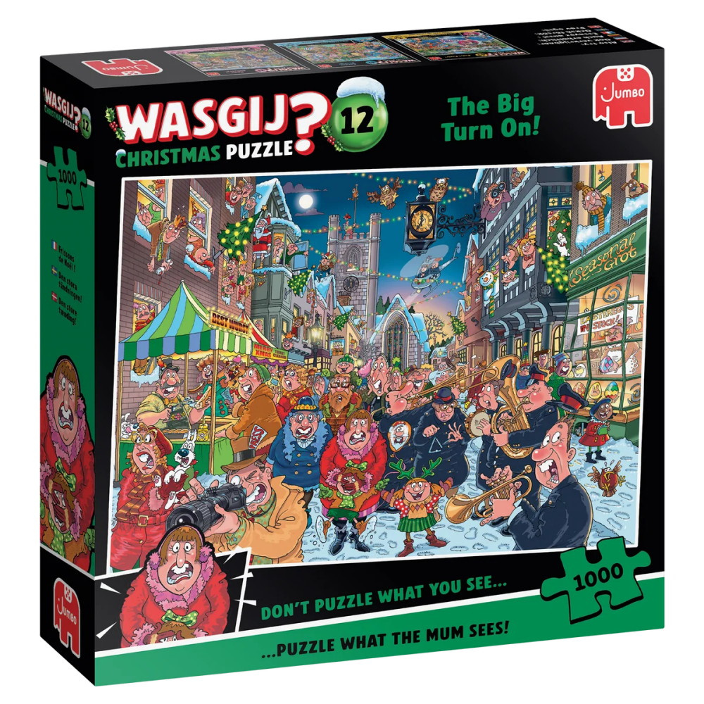 Wasgij? Christmas #12 - The Big Turn On! 1000 Palaa