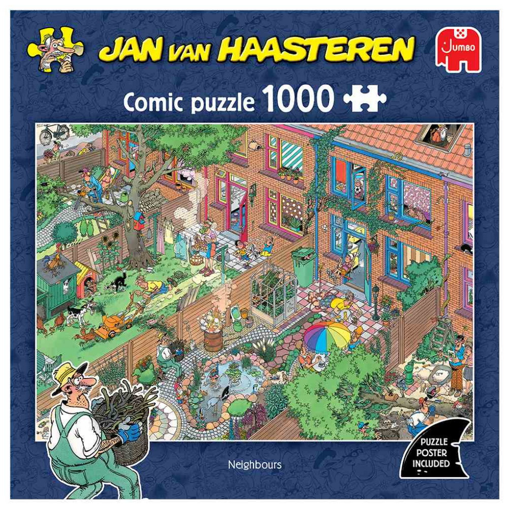 Jan van Haasteren Palapeli: Neighbours 1000 Palaa