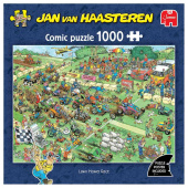 Jan van Haasteren Palapeli: Grasmaaierrace 1000 Palaa Jan van Haasteren Palapeli: Grasmaaierrace 1000 Palaa