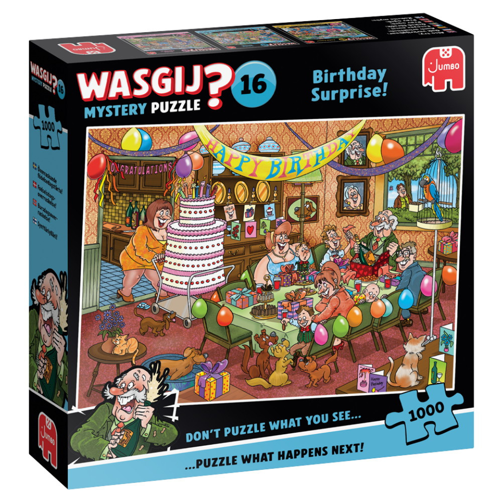 Wasgij? Mystery #16 - Birthday Surprise! - 1000 Palaa
