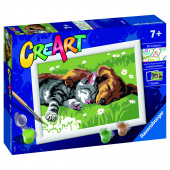 CreArt - Nukkuvat kissat ja koirat