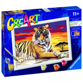 CreArt - Majesteettinen tiikeri