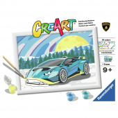 CreArt - Sininen Lamborghini CreArt - Sininen Lamborghini