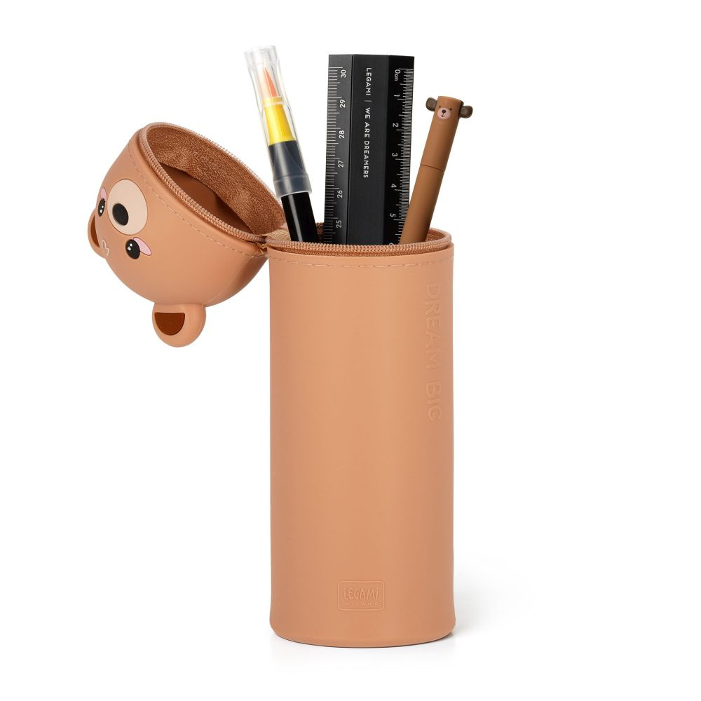 Pencil case made of silicone Teddy