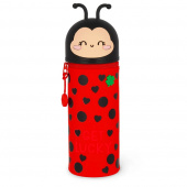Silikonista valmistettu kynäkotelo - Ladybug Silikonista valmistettu kynäkotelo - Ladybug