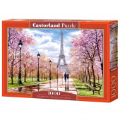 Castorland - Romantic Walk in Paris 1000 Palaa