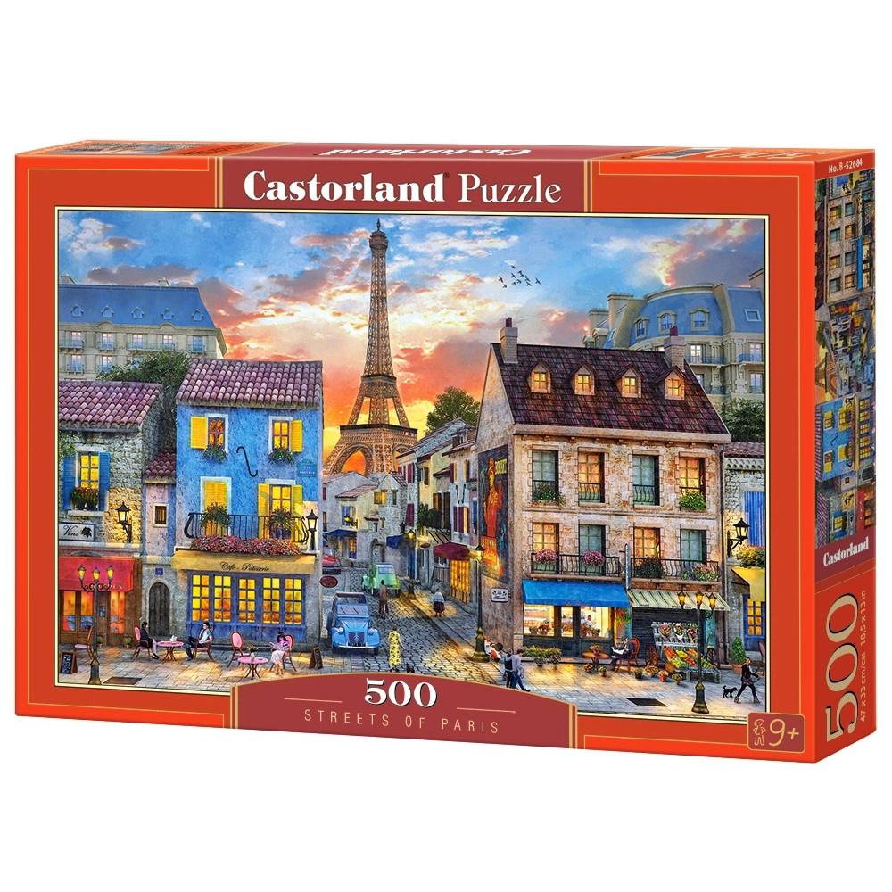 Castorland - Streets of Paris 500 Palaa