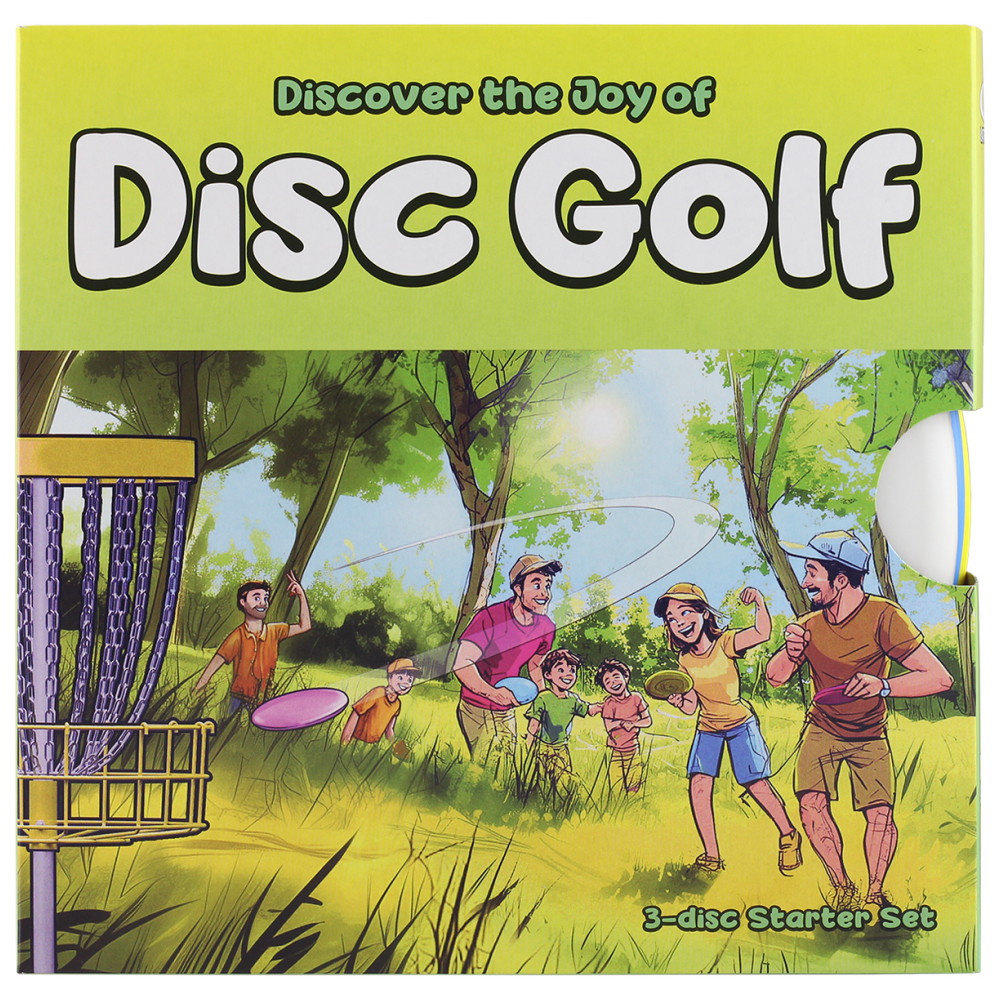 Discover the Joy of Disc Golf - 3 Disc Starter Set