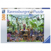 Ravensburger - Greenhouse Mornings 500 Palaa Ravensburger - Greenhouse Mornings 500 Palaa