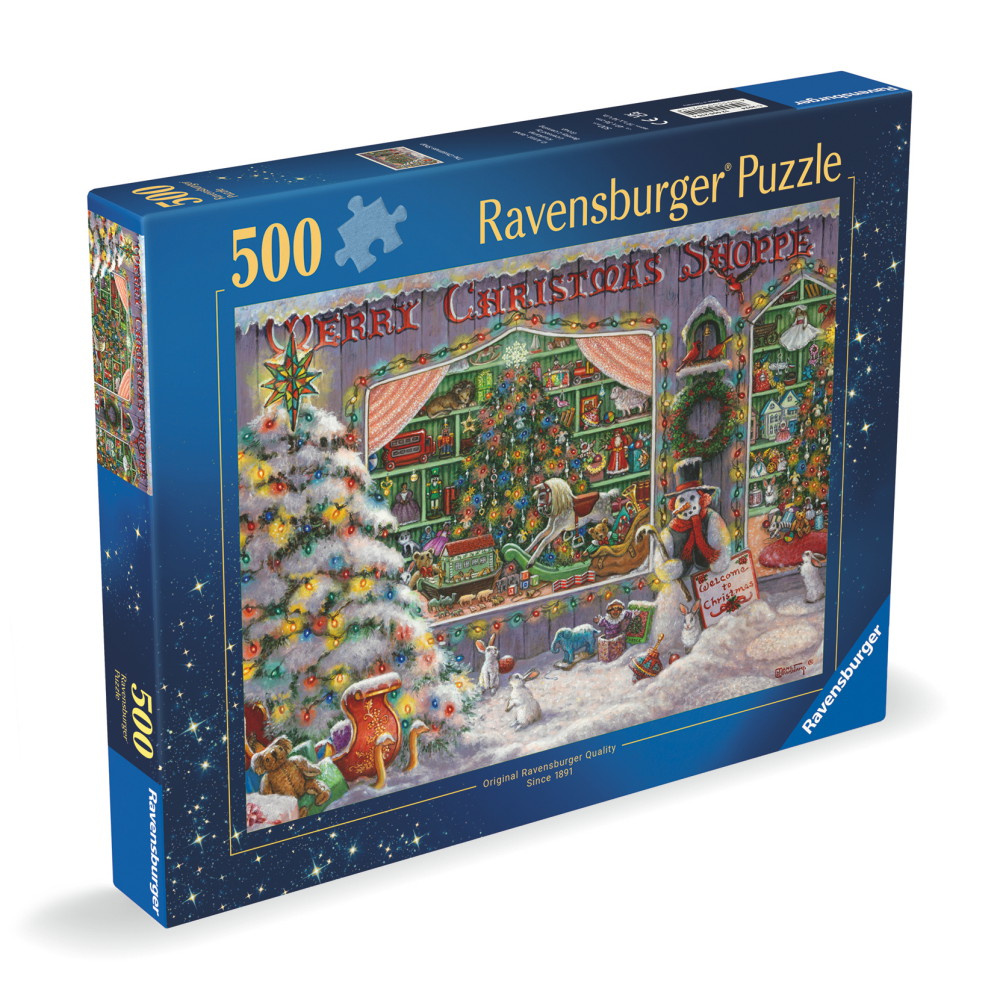 Ravensburger: The Christmas Shop 500 palaa