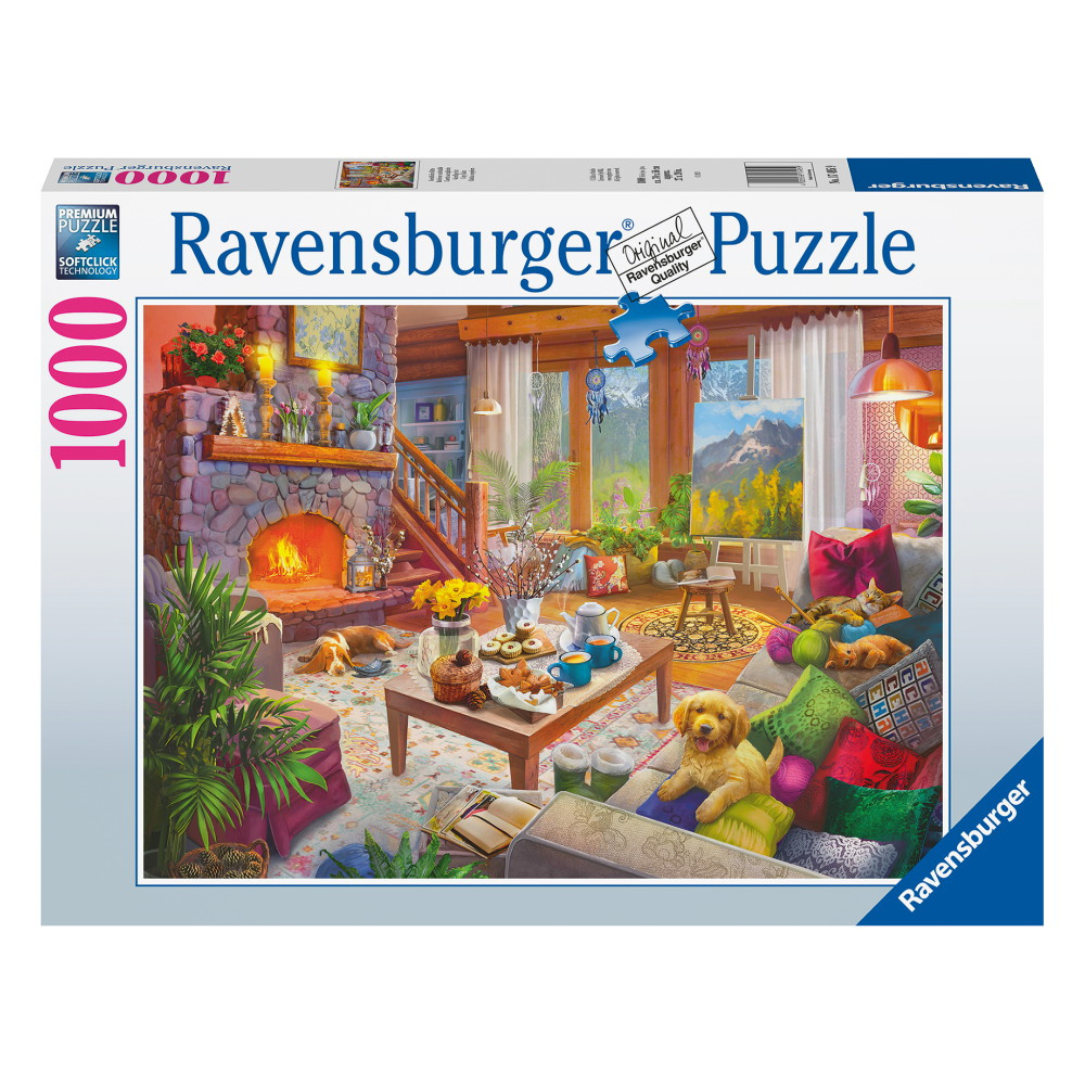 Ravensburger: Viihtyisä mökki 1000 Palaa
