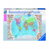 Ravensburger : Political World Map - 1000 palaa Ravensburger : Political World Map - 1000 palaa