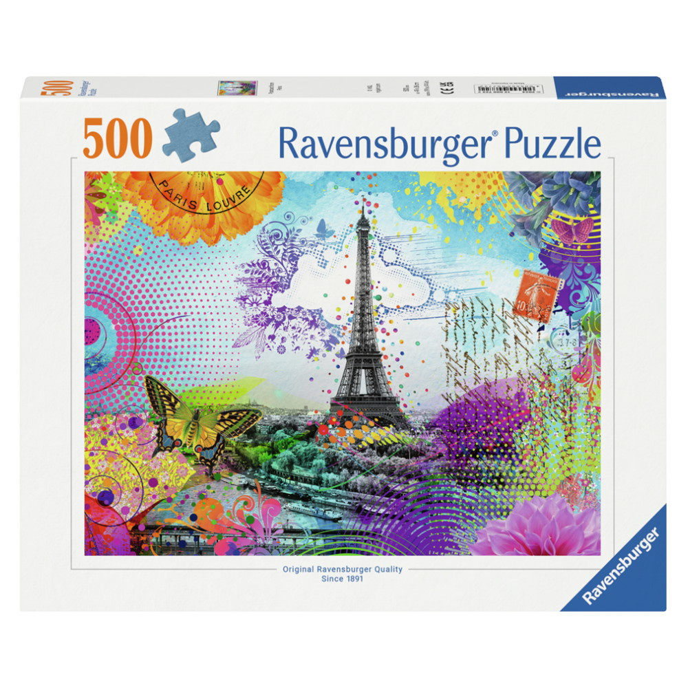 Ravensburger: Postcard from Paris 500 Palaa