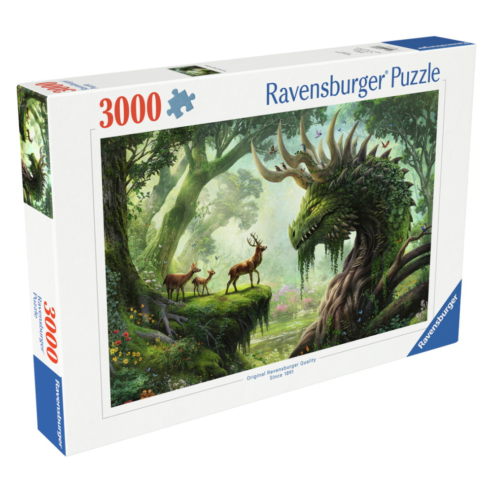 Ravensburger - The Forest Dragon awakes 3000 Palaa