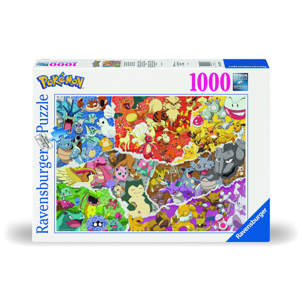 Ravensburger: Pokémon Adventure 1000 Palaa