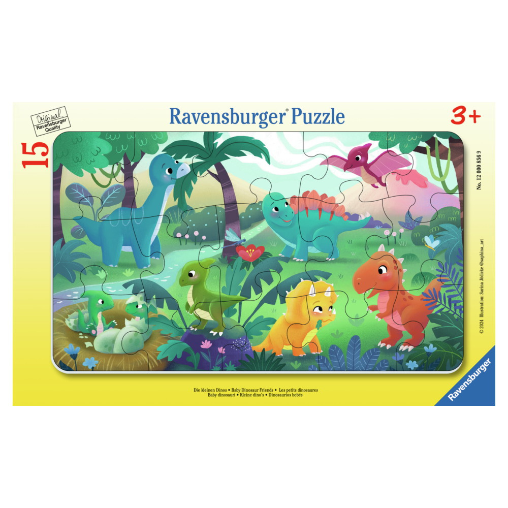 Ravensburger: Dinosauruksen ystävät 15 Palaa