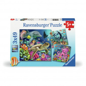 Ravensburger: Under Water 3x49 Palaa Ravensburger: Under Water 3x49 Palaa