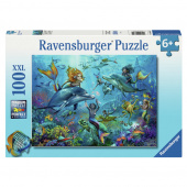 Ravensburger: Underwater Adventure 100 XXL Palaa Ravensburger: Underwater Adventure 100 XXL Palaa