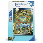 Ravensburger: Fish And Reptile Menagerie 200 XXL Palaa