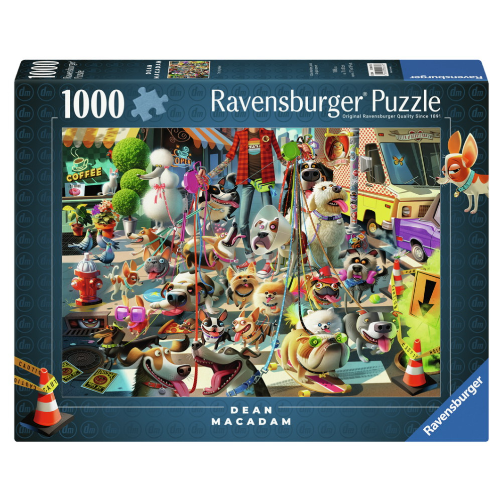 Ravensburger: The Dog Walker 1000 Palaa