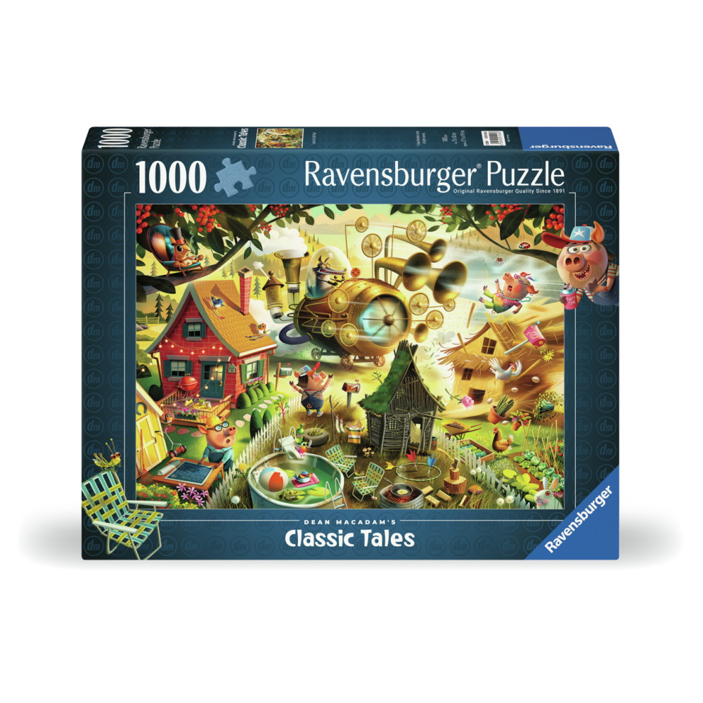 Ravensburger: Look Out Little Pigs 1000 Palaa