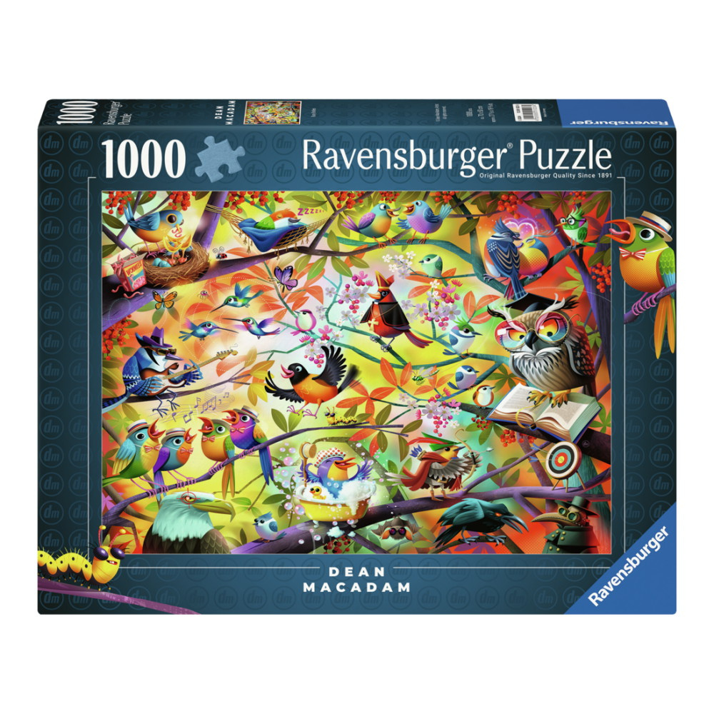 Ravensburger: Busy Birdies 1000 Palaa