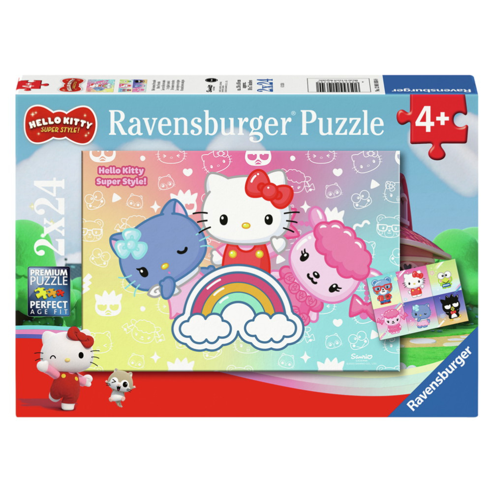 Ravensburger: Hello Kitty Super Style 2x24 Palaa