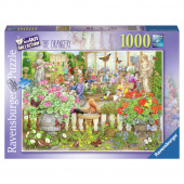 Ravensburger: Cosy Café Secret Garden 1000 Palaa Ravensburger: Cosy Café Secret Garden 1000 Palaa