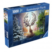 Ravensburger: Deer at Day and Night 1000 Palaa Ravensburger: Deer at Day and Night 1000 Palaa