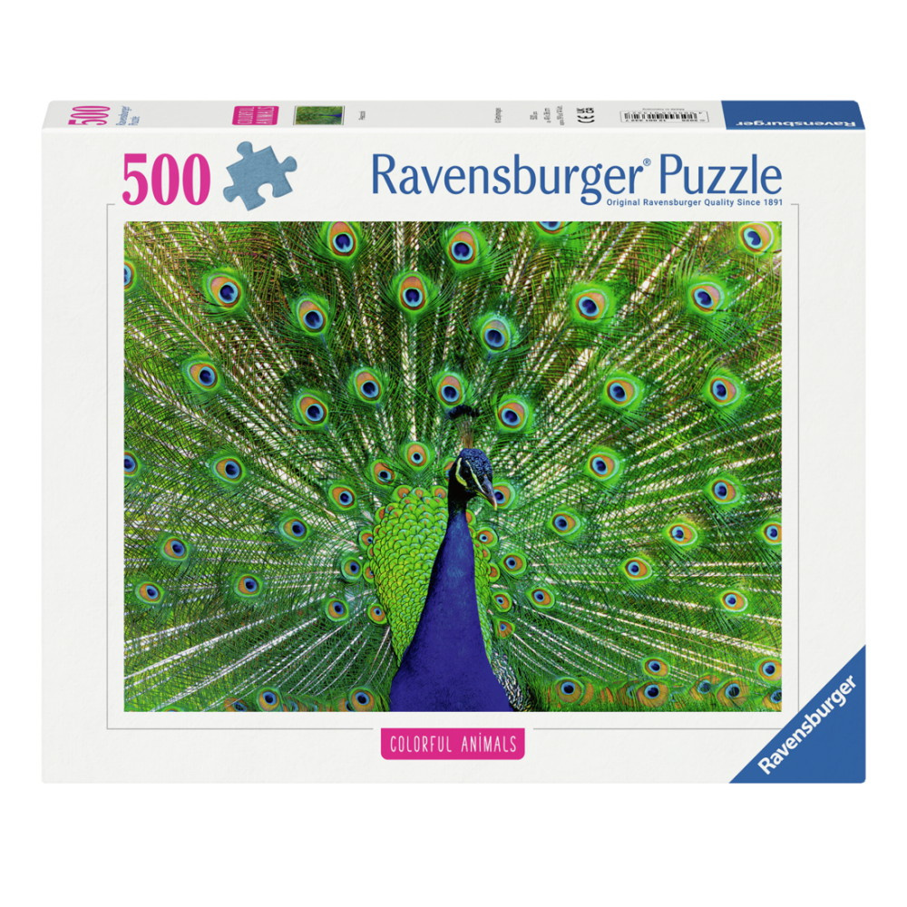Ravensburger: Peacock 500 Palaa