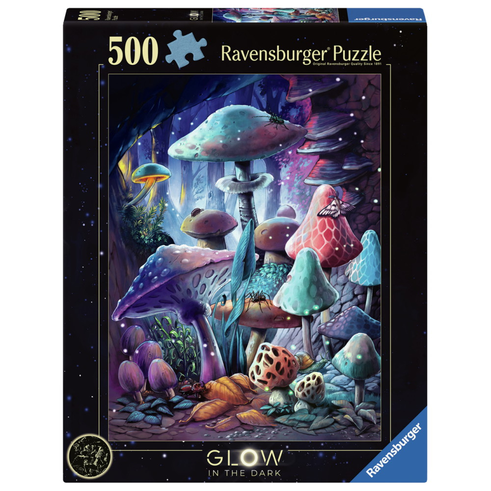Ravensburger: Moonlight Mushrooms 500 Palaa