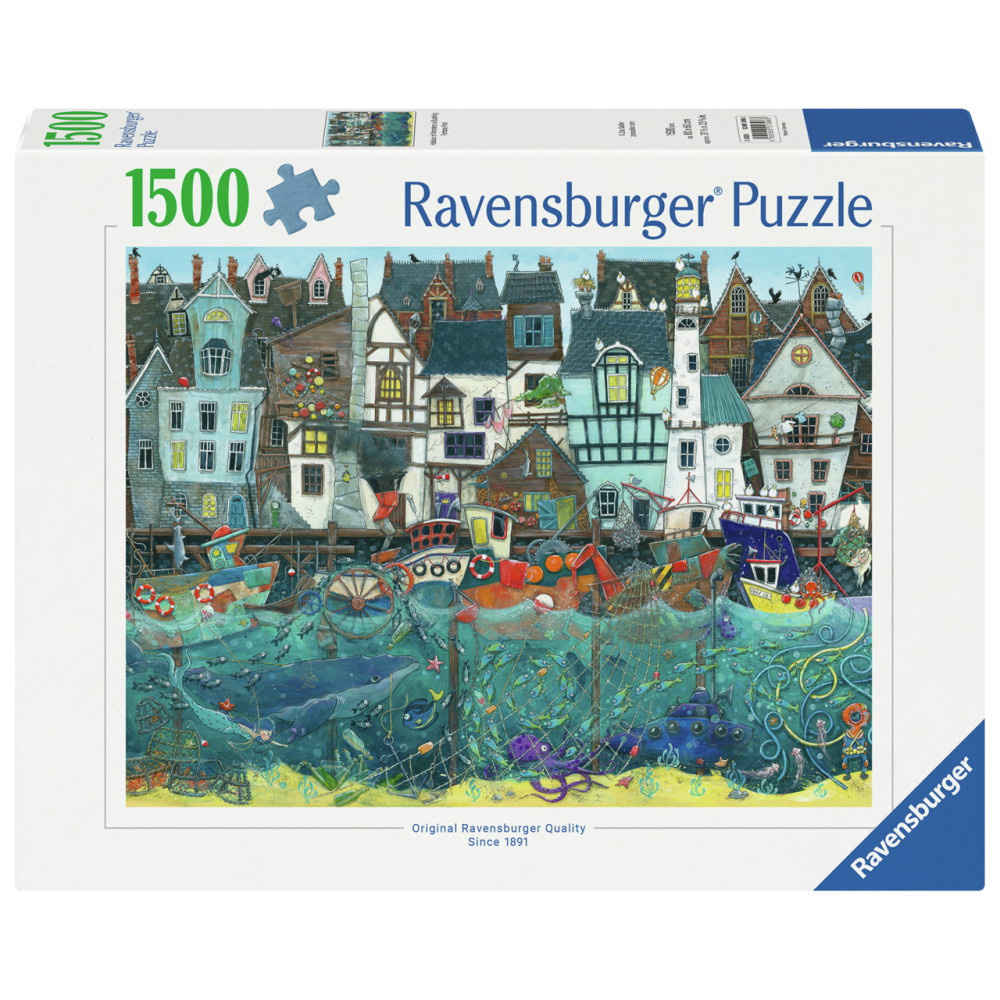 Ravensburger: A Bustling Fantasy Port 1500 Palaa