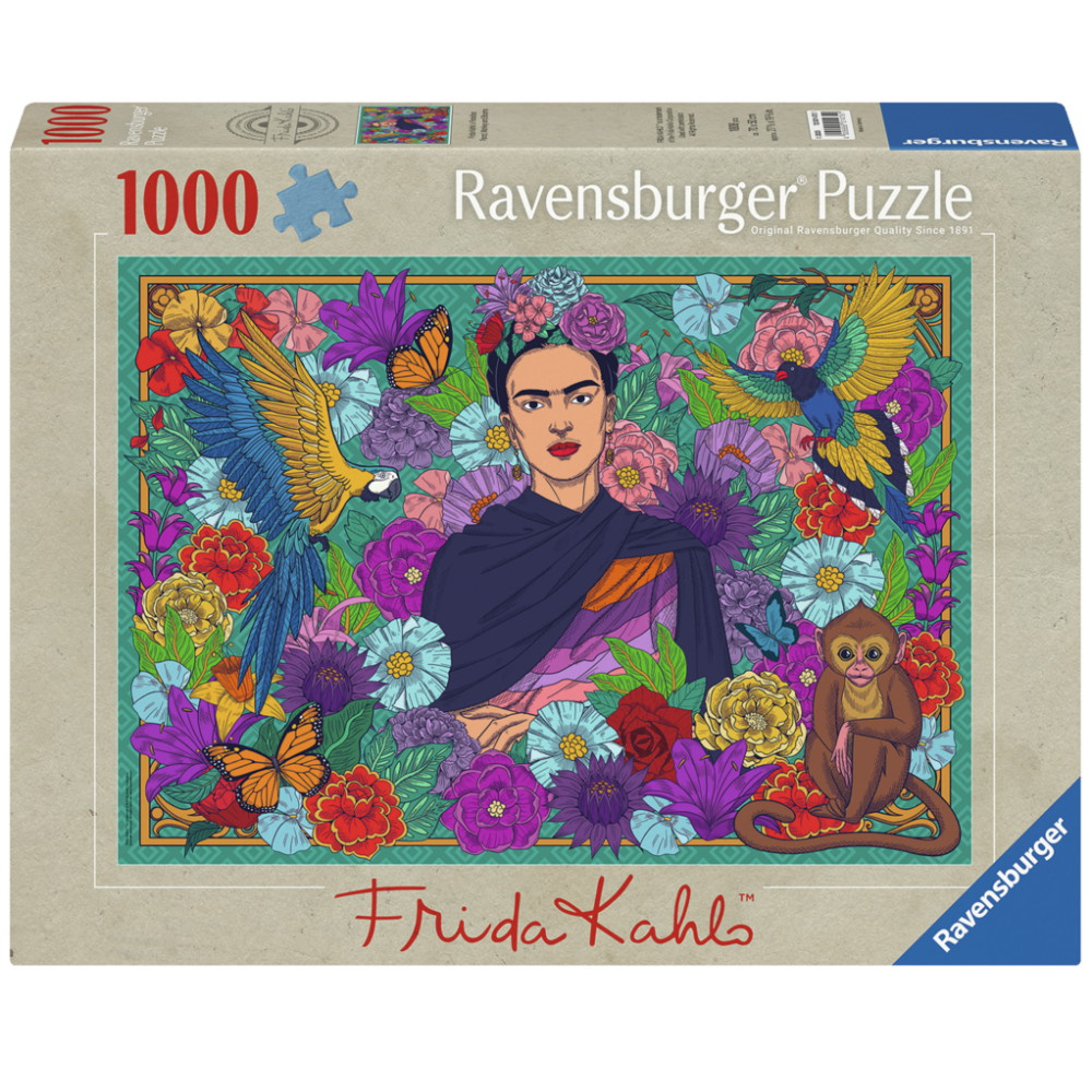 Ravensburger: Parrot, Monkey and Blooms 1000 Palaa