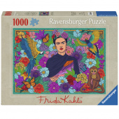 Ravensburger: Parrot, Monkey and Blooms 1000 Palaa Ravensburger: Parrot, Monkey and Blooms 1000 Palaa