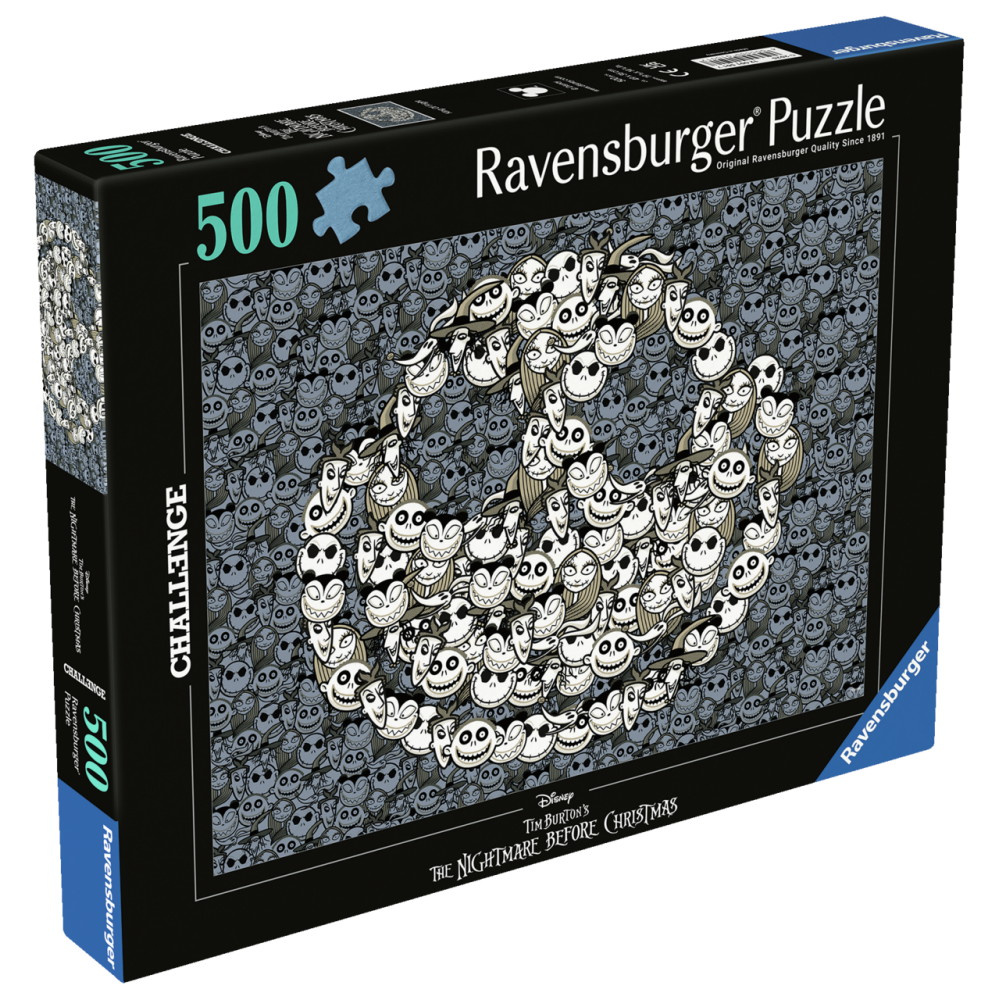 Ravensburger: Nightmare Before Christmas - King Of Fright 500 Palaa