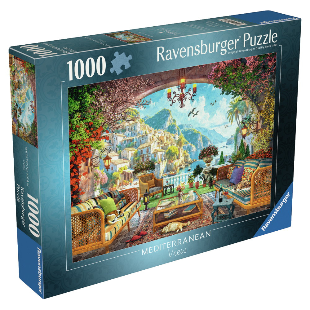 Ravensburger: Mediterranean View 1000 Palaa