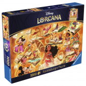 Ravensburger: Disney Lorcana - Glimmers of the Realm: Amber 1000 Palaa Ravensburger: Disney Lorcana - Glimmers of the Realm: Amber 1000 Palaa