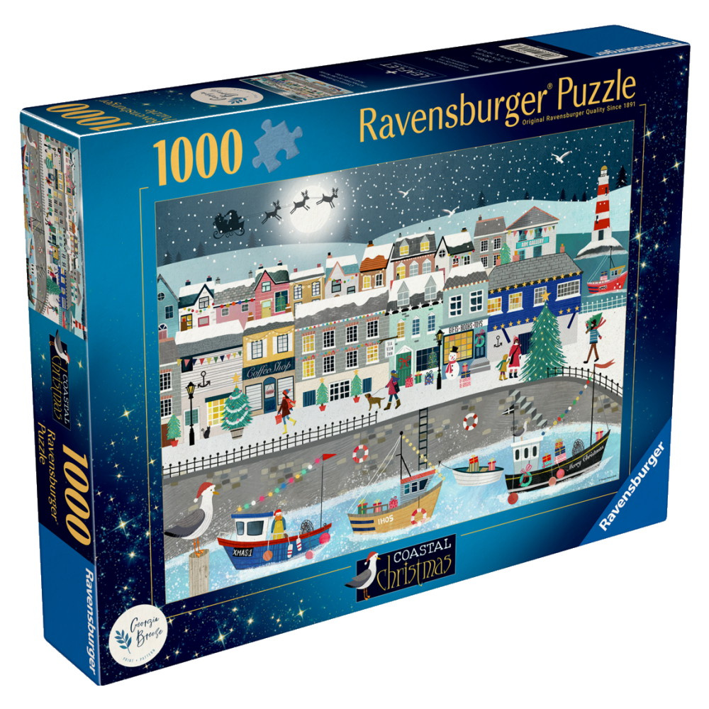 Ravensburger: Coastal Christmas 1000 Palaa