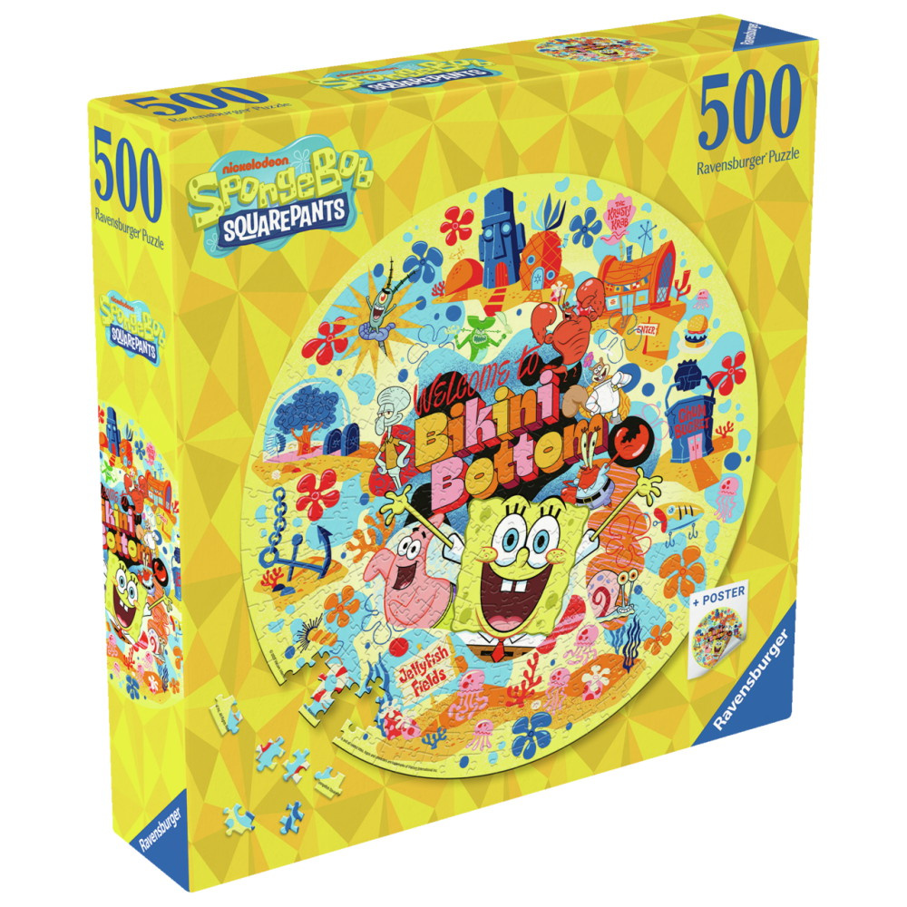 Ravensburger: Sponge Bob Squarepants 500 Palaa