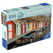 Ravensburger: Colorful Houses in Sweden 108 XL Palaa Ravensburger: Colorful Houses in Sweden 108 XL Palaa