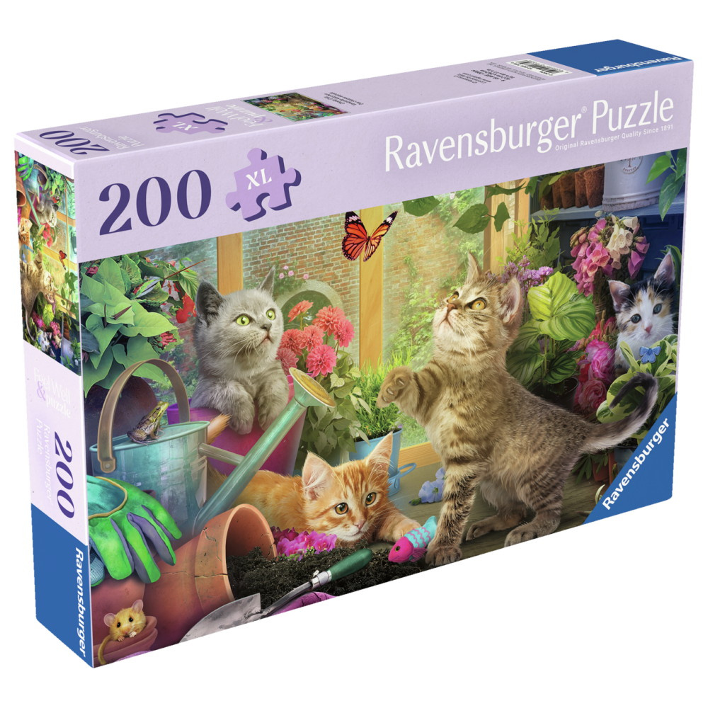 Ravensburger: Cheeky Cats 208 XL Palaa